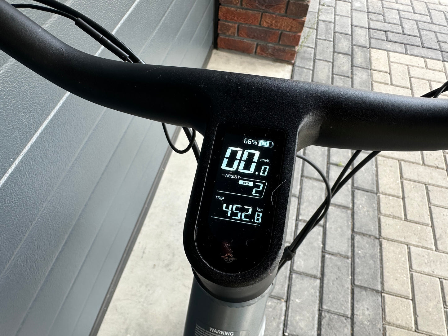 Bird e-bike - maar 470 km