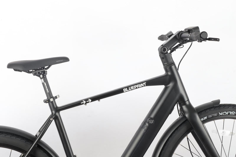 Blueprint B01 elektrische fiets – frame detail